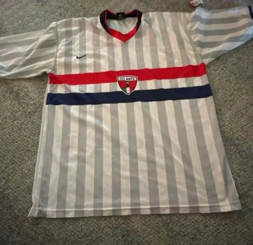 Vintage Atlante FC Soccer Jersey Number 9 Saul with Corona Sponsor